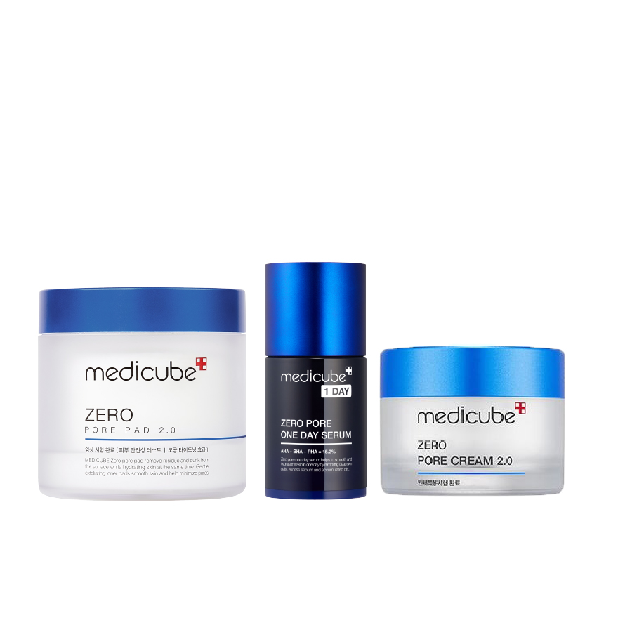 Medicube 1-Day Zero Pore Refining Set Beautela